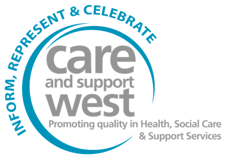 Logo of Care and Support West.